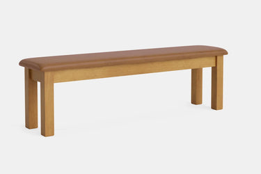 Charlton Padded Bench Seat - Nz made at online8 furniture store Auckland
