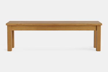 Charlton Solid Bench Seat - NZ Made at online8 furniture store Auckland