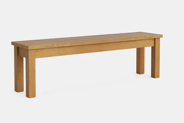 Charlton Solid Bench Seat - NZ Made at online8 furniture store Auckland