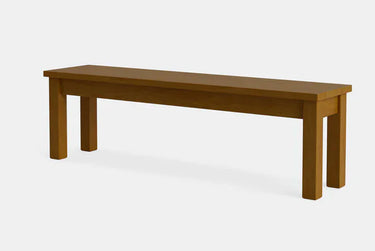 Charlton Solid Bench Seat - NZ Made at online8 furniture store Auckland