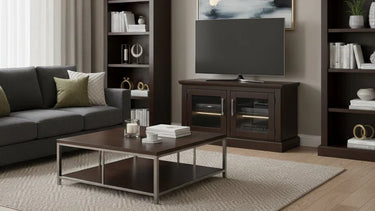 Charlton TV Unit  - 2 Door | NZ Made at online8 furniture store Auckland