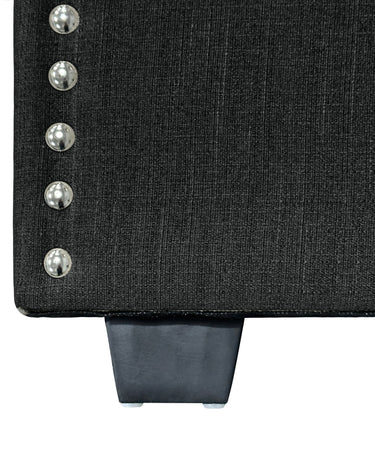 Chateau Headboard - Charcoal - Double/Queen at online8 furniture store Auckland