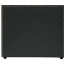Chateau Headboard - Charcoal - Double/Queen at online8 furniture store Auckland