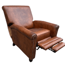 Chatswood Recliner Chair - Vintage Cigar at online8 furniture store Auckland