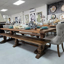 Chelmswood Reclaimed Elm Dining Suite at Online8 Furniture Auckland NZ