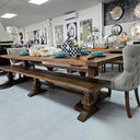 Chelmswood Reclaimed Elm Dining Table  - 3000mm at Online8 Furniture Auckland NZ