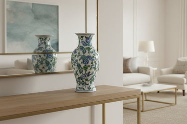 Cherry Blossom Fluted Vase at Online8 Furniture Auckland NZ