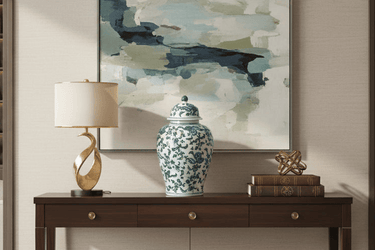 Cherry Blossom Ginger Jar at Online8 Furniture Auckland NZ