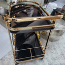 Chessman Bar Cart | Drinks Trolley at online8 furniture store Auckland