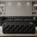 Chesterfield Leather Coffee Table at Online8 Furniture Auckland NZ