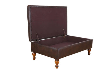 Chesterfield Ottoman with Storage at online8 furniture store Auckland