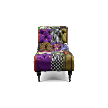 Chesterfield Patchwork Chaise | Day Bed at online8 furniture store Auckland