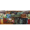 Chesterfield Patchwork Ottoman with Storage - Leopard at online8 furniture store Auckland