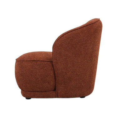 Chicago Accent Chair - Rust at online8 furniture store Auckland