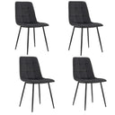 Chicago Dining Chair - Black at online8 furniture store Auckland