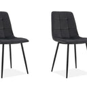 Chicago Dining Chair - Black at online8 furniture store Auckland
