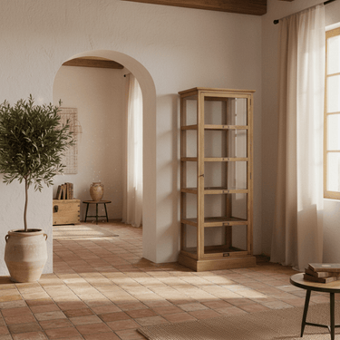 Chicago Glaze Display Unit | Smokehouse at Online8 Furniture Auckland NZ