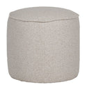 Chicago Ottoman - Egg Shell at online8 furniture store Auckland