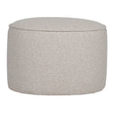 Chicago Ottoman - Egg Shell at online8 furniture store Auckland