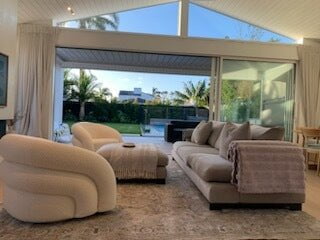 Chicago Swivel Boucle Chair at online8 furniture store Auckland