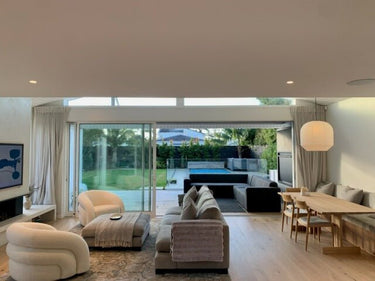 Chicago Swivel Boucle Chair at online8 furniture store Auckland