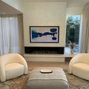 Chicago Swivel Boucle Chair at online8 furniture store Auckland