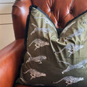 Churchill Armchair with Drink Holder - Vintage Cigar at online8 furniture store Auckland