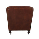 Churchill Armchair with Drink Holder - Vintage Cigar at online8 furniture store Auckland
