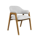 Clara Dining Chair - Gray at online8 furniture store Auckland