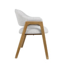 Clara Dining Chair - Gray at online8 furniture store Auckland