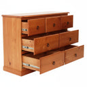 Classic 7 Drawer Lowboy | Dresser at Online8 Furniture Auckland NZ