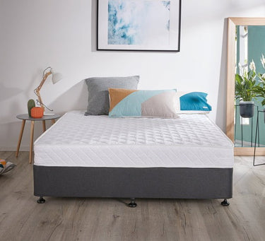 Classic Double Bed (Mattress + Base) at online8 furniture store Auckland