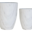 Classic Marble Resin Planter - Indoor at online8 furniture store Auckland