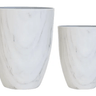 Classic Marble Resin Planter - Indoor at online8 furniture store Auckland