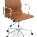 Classic Mid Back Office Chair - Tan at online8 furniture store Auckland