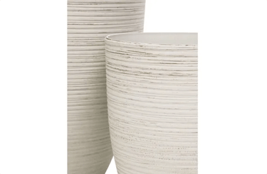 Classic Rustic Spiral Resin Planter at online8 furniture store Auckland