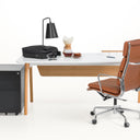 Classic Soft Pad High Back Office Chair - Tan at online8 furniture store Auckland