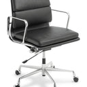 Classic Soft Pad Mid Back Office Chair - Black at online8 furniture store Auckland