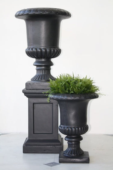 Classic Urn Anthracite 68cm at online8 furniture store Auckland