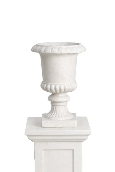 Classic Urn Cream 44cm at online8 furniture store Auckland