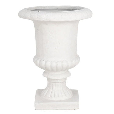 Classic Urn Cream 54cm at online8 furniture store Auckland