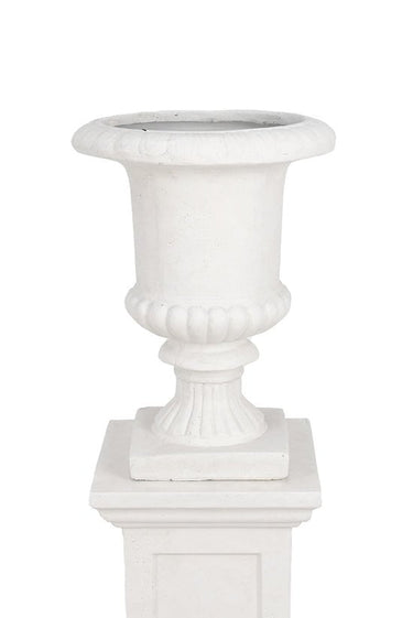 Classic Urn Cream 54cm at online8 furniture store Auckland