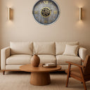 Clayton Round Rear Wall Clock at Online8 Furniture Auckland NZ