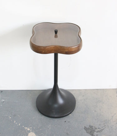 Clover Side Table with Glass Lid at Online8 Furniture Auckland NZ