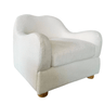 Club Occasional Boucle Chair at online8 furniture store Auckland