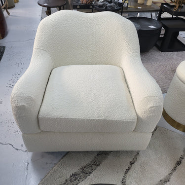 Club Occasional Boucle Chair at online8 furniture store Auckland