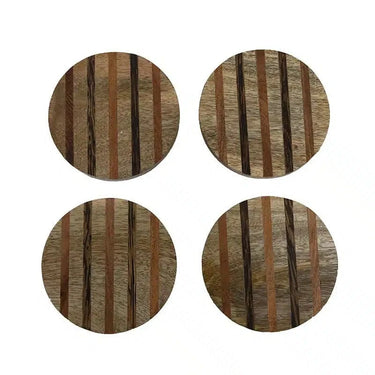 Coaster Wood s/4 Inlay Style 3 at online8 furniture store Auckland
