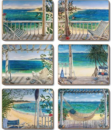 Coasters Beach Balconies 12x10 cm at online8 furniture store Auckland