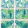 Coasters Tropical Leaves 12x10 cm at online8 furniture store Auckland