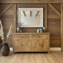 Heritage Elm Buffet Table - 1500mm at Online8 Furniture Auckland NZ